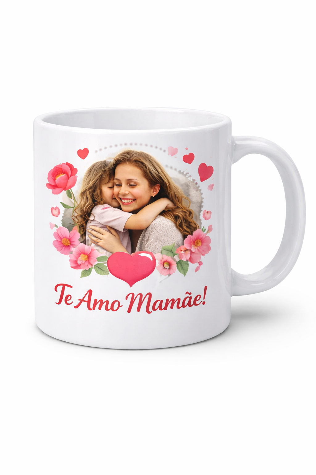 Caneca Branca Personalizada Especial dia das mães