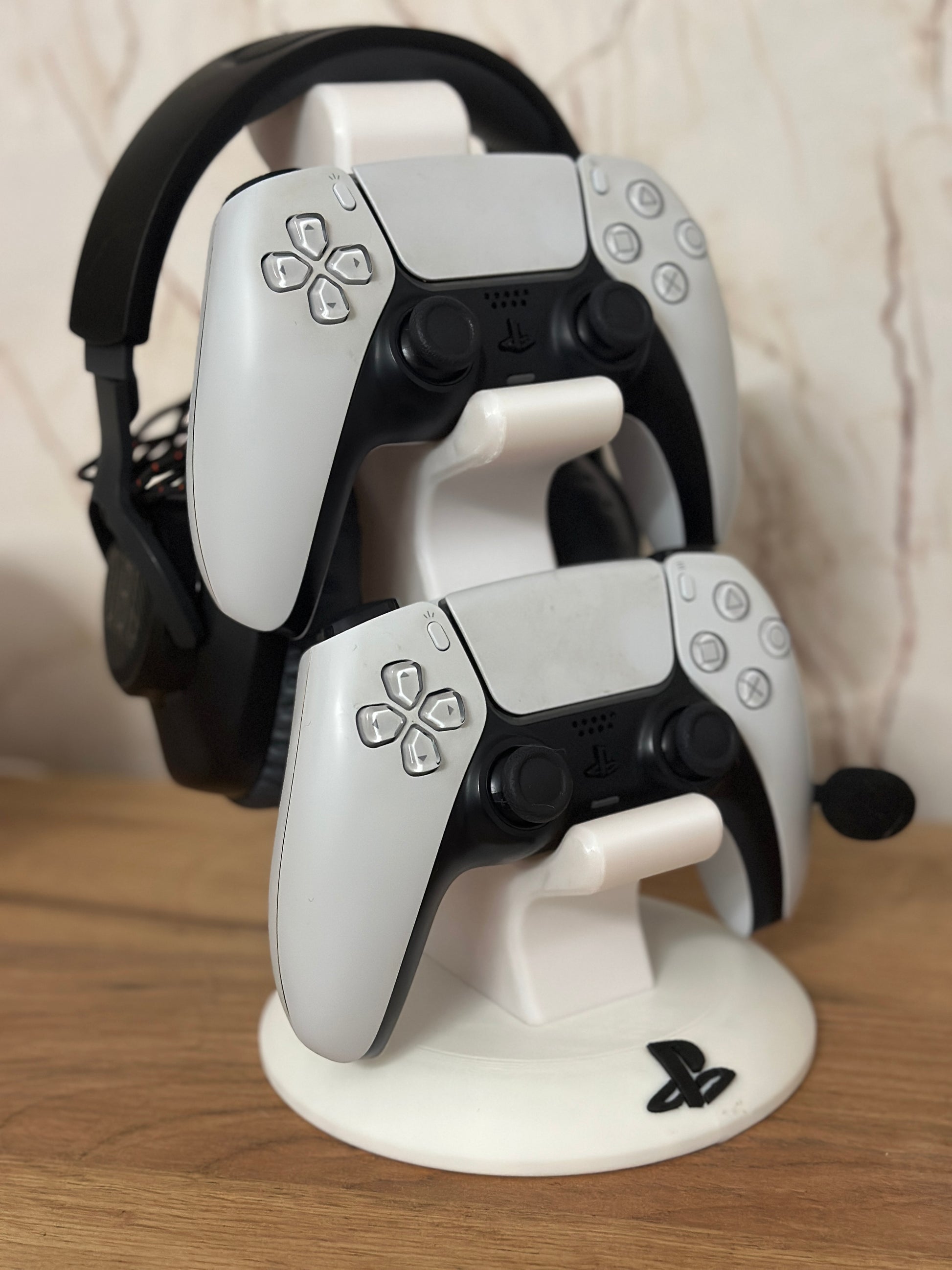 Pack Suporte para comando PS5, fone e suporte de discos (JOGOS)