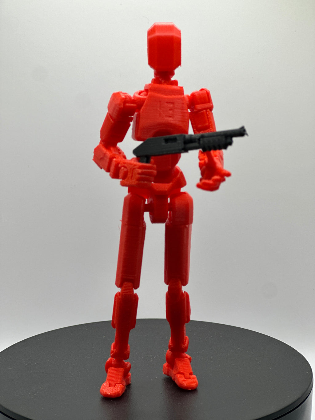 Boneco articulado + Armas