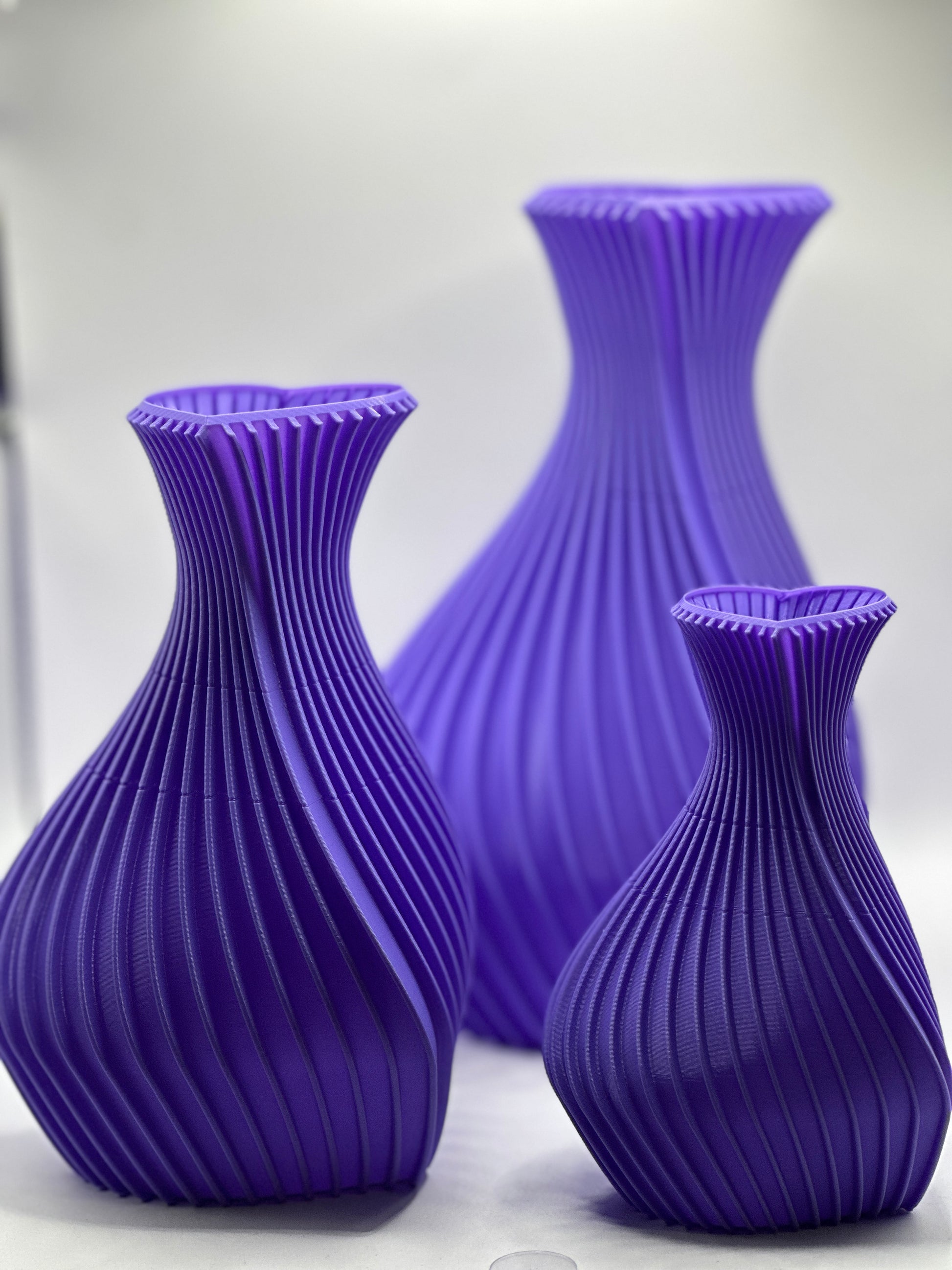 Conjunto de Vasos decorativos - Corações