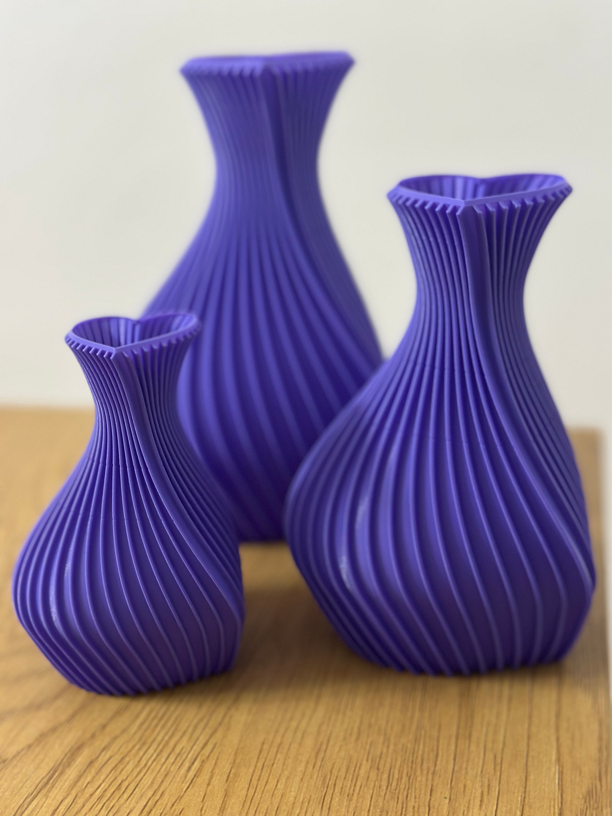 Conjunto de Vasos decorativos - Corações