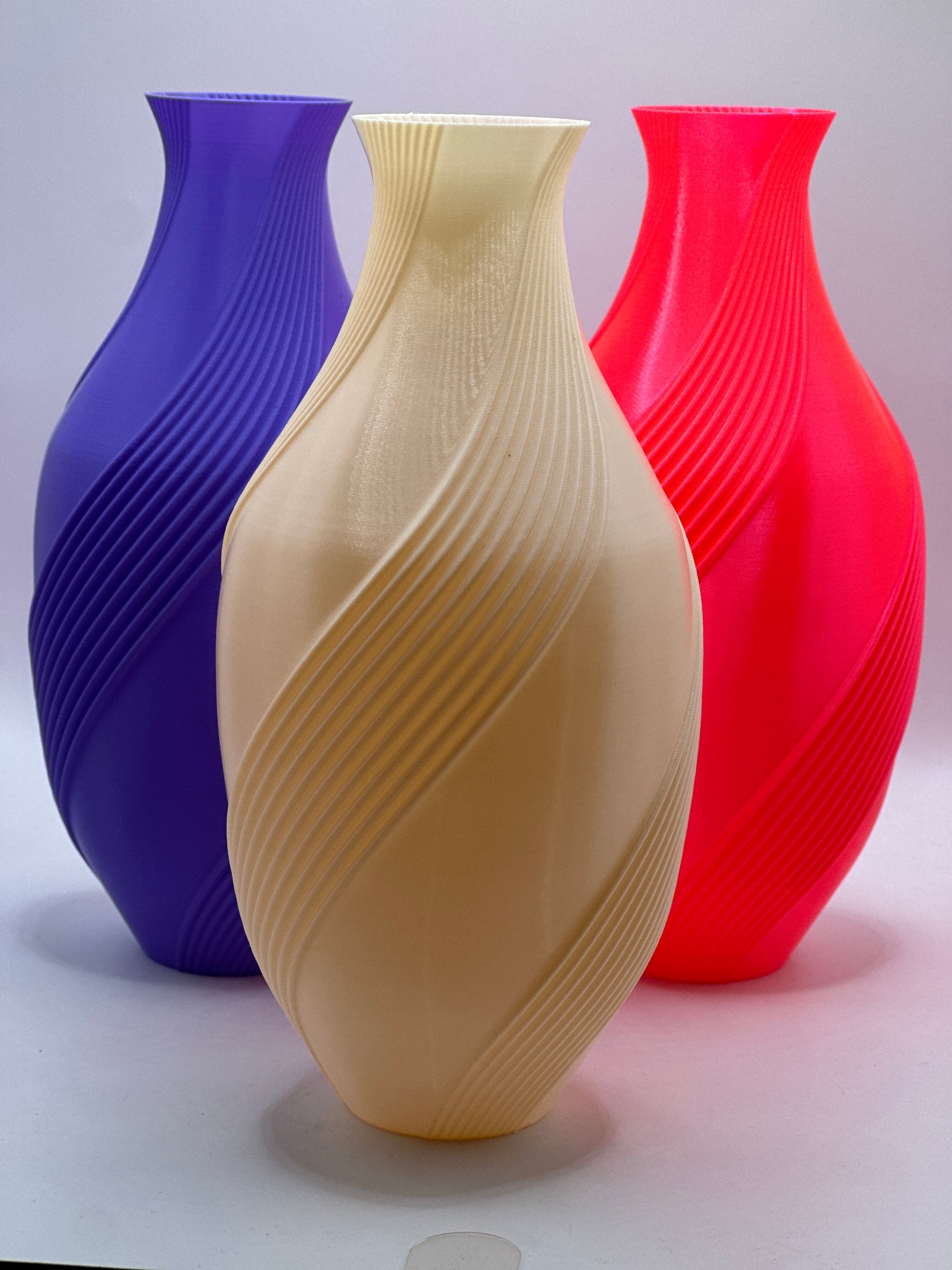 Conjunto de Vasos Espiral