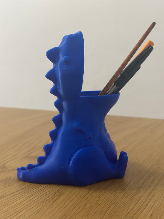 Porta canetas Dino
