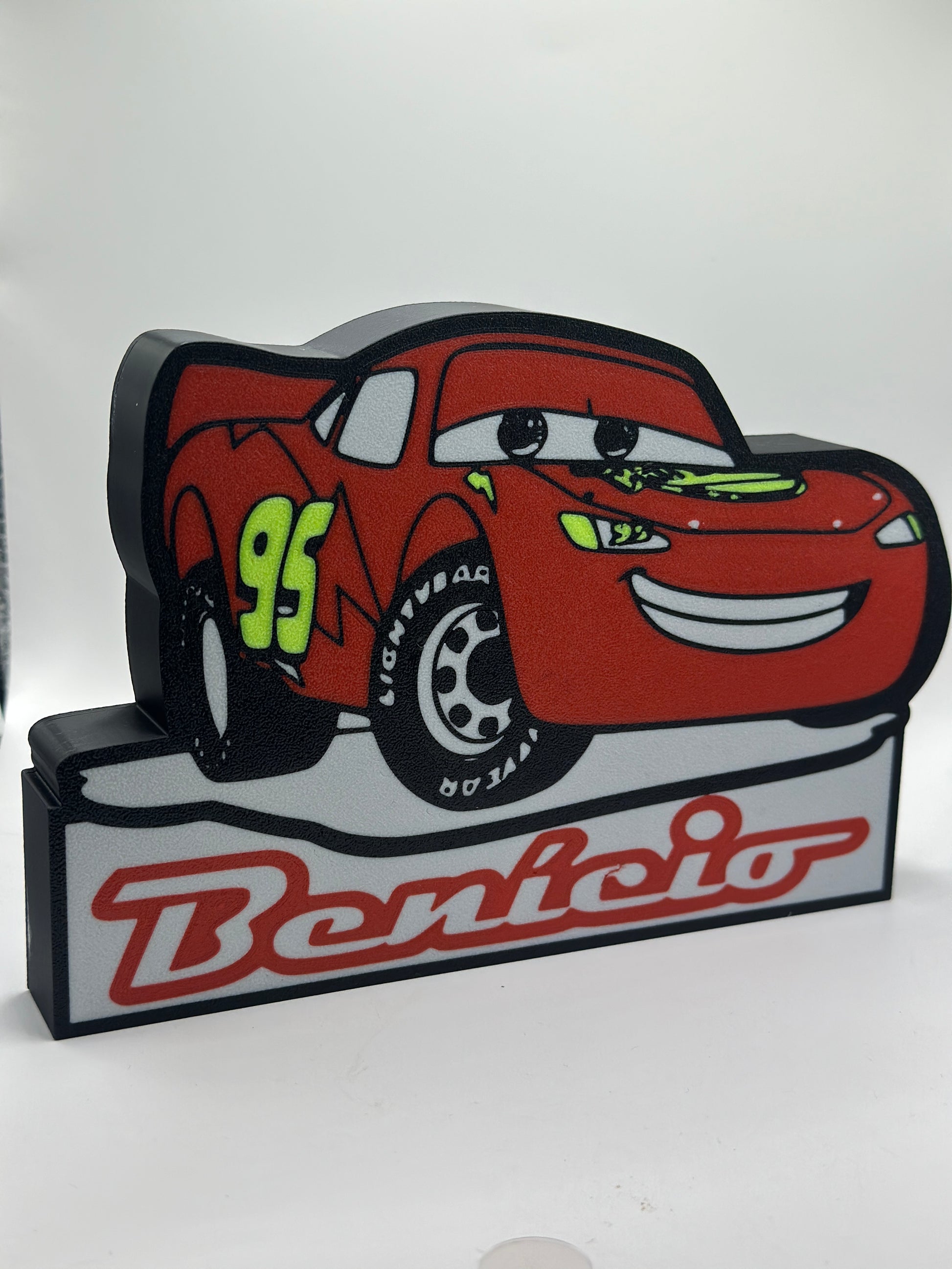 Luminária Carros com luz LED USB Personalizada