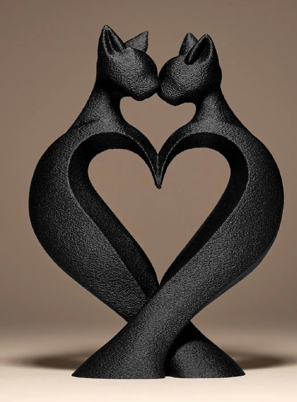 Peça decorativa Love Cat