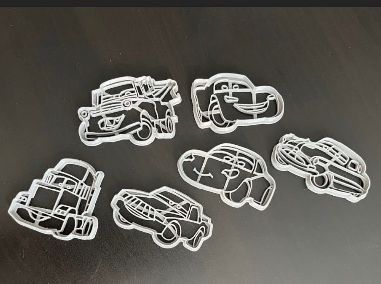 Cortador de biscoitos - Carros